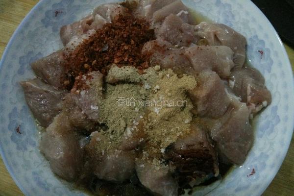 香辣牙签肉的做法图解3