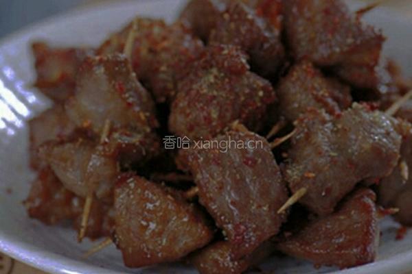 香辣牙签肉的做法图解5