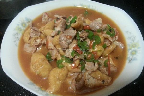 红焖豆腐泡的做法图解7