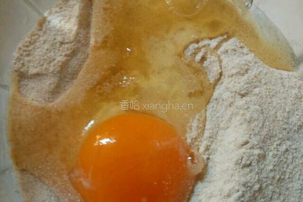 青菜芝麻饼的做法图解1