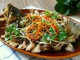 豆酱豉油蒸鲈鱼的做法[图]