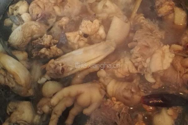 干豆角炖鸡块的做法图解5