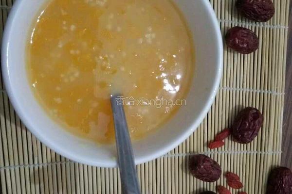 南瓜小米粥
