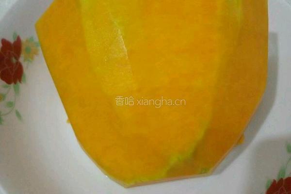 南瓜小米粥的做法图解1