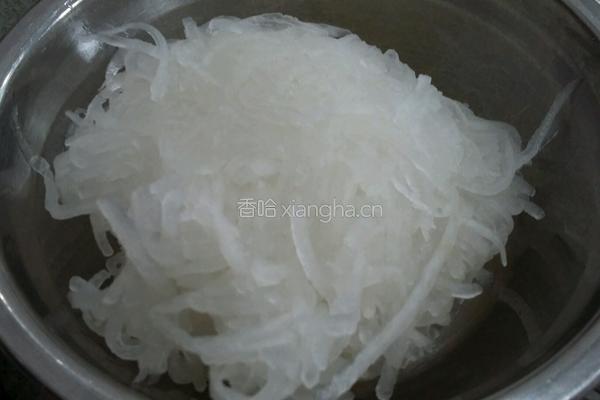 白萝卜肉丸子的做法图解4