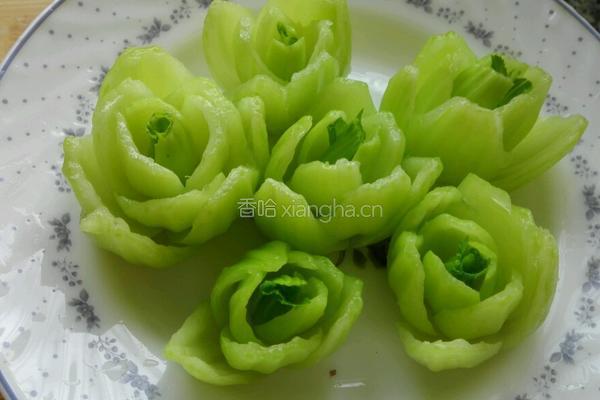 翡翠油菜盏的做法图解5