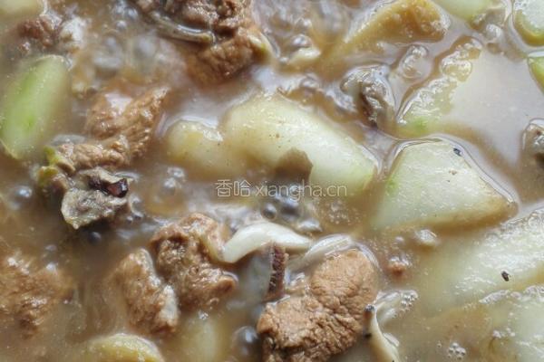 排骨炖冬瓜的做法图解7