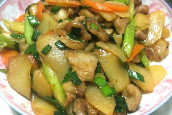 土豆五花肉的做法图解8