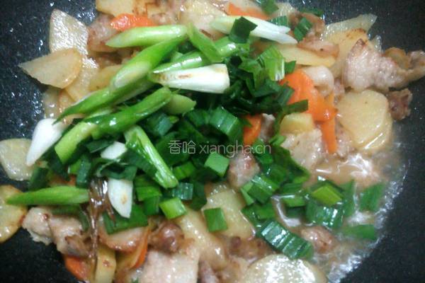 土豆五花肉的做法图解7