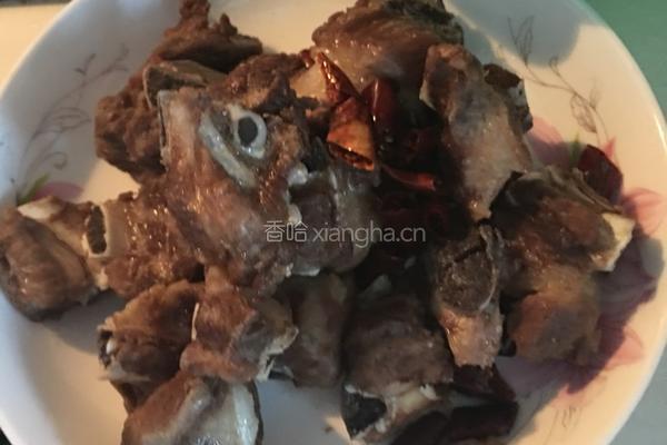 油炸排骨、薄荷的做法图解10