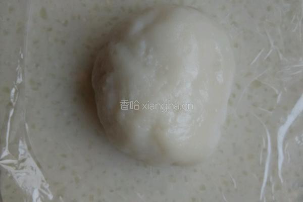 椰蓉豆沙糯米糍的做法图解3