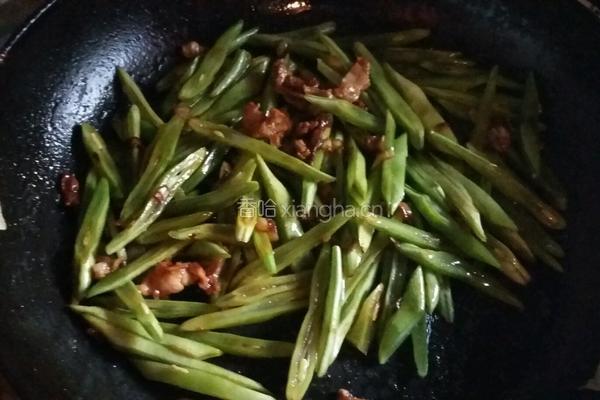 扁豆闷面的做法图解6