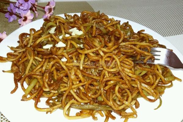 扁豆闷面的做法图解12