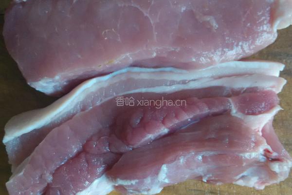 干豆角扣肉的做法图解3