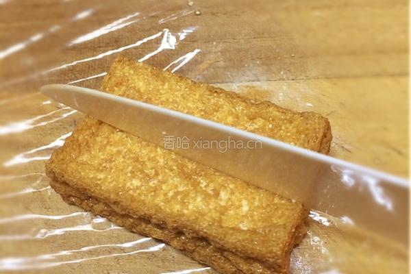 四方红火生金条的做法图解1