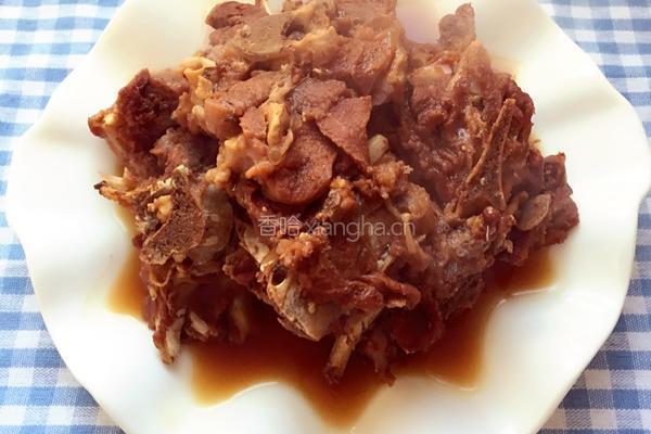 高压锅版炖羊蝎子的做法图解8