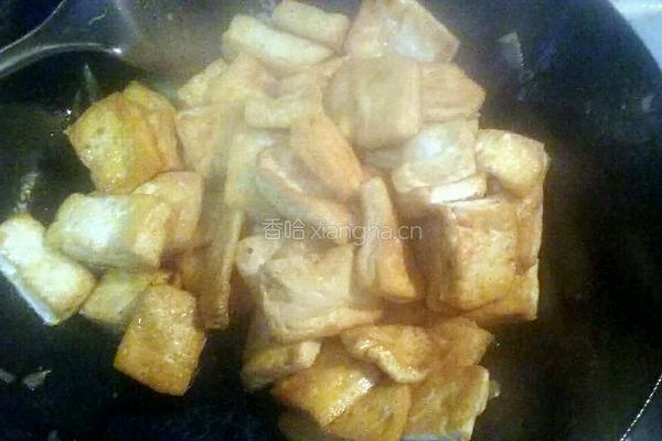 蒜香煎豆腐的做法图解6