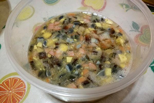 五彩蒸蛋膏（高）的做法图解5