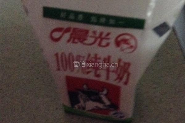香蕉牛奶糊的做法图解2