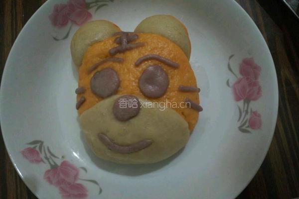 巧虎紫薯包的做法图解11