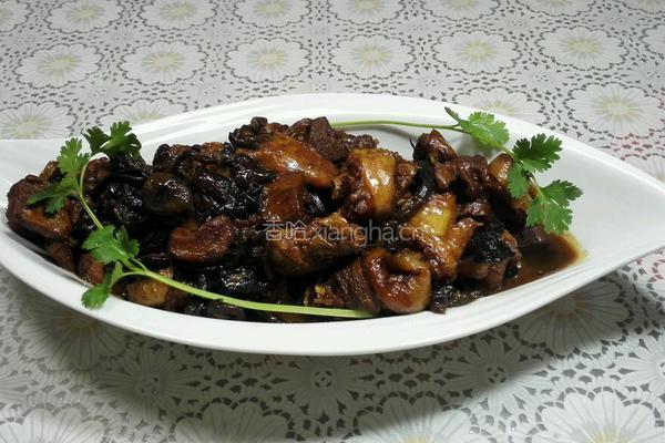 小鸡炖蘑菇的做法图解8