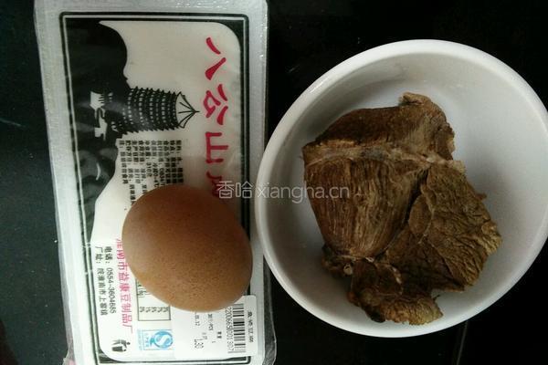 西湖牛肉羹的做法图解1