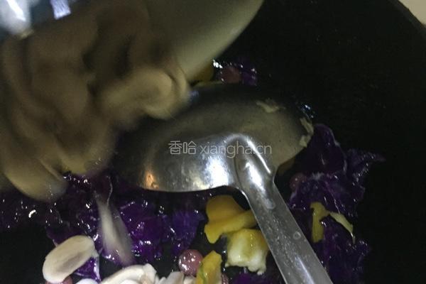 彩蔬口蘑的做法图解7