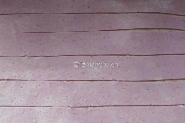 甜紫薯麻叶片的做法图解5