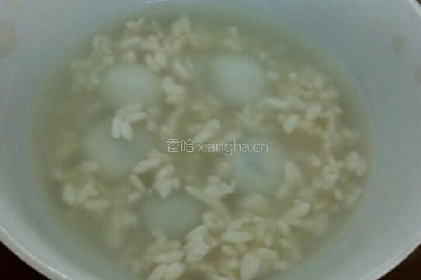 银耳圆子酒酿的做法图解15