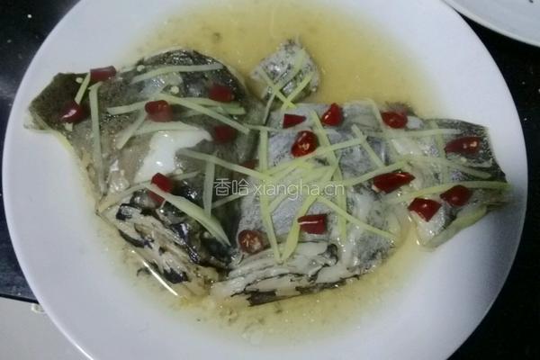 清蒸鸦片鱼头的做法图解6