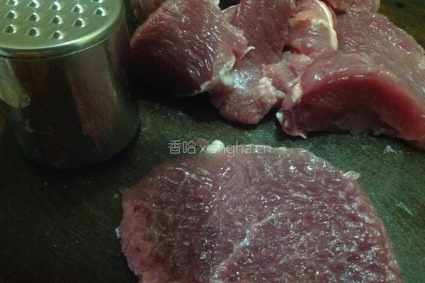 炸猪排的做法图解1