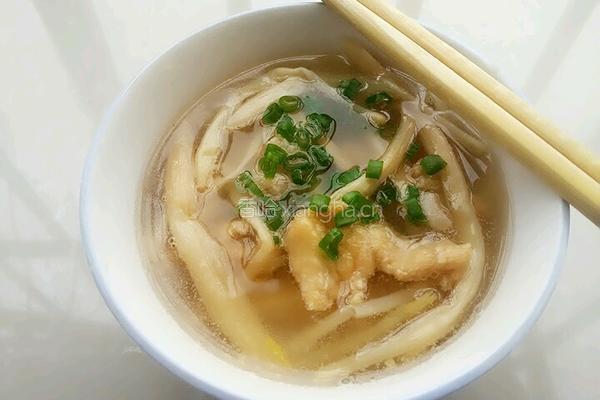 黄花滑肉汤