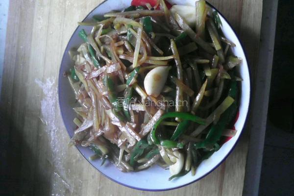 青椒炒土豆的做法图解8
