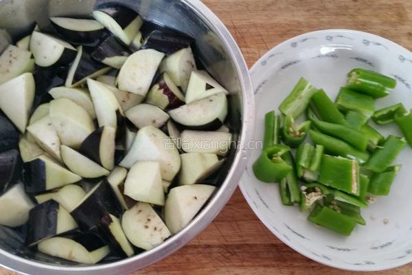 虎皮茄子的做法图解2