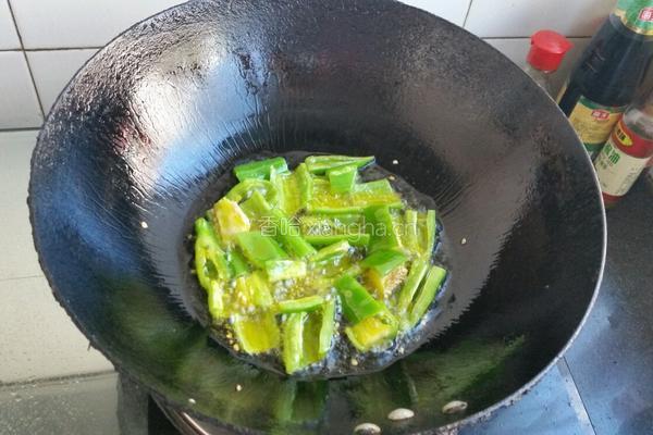 虎皮茄子的做法图解3