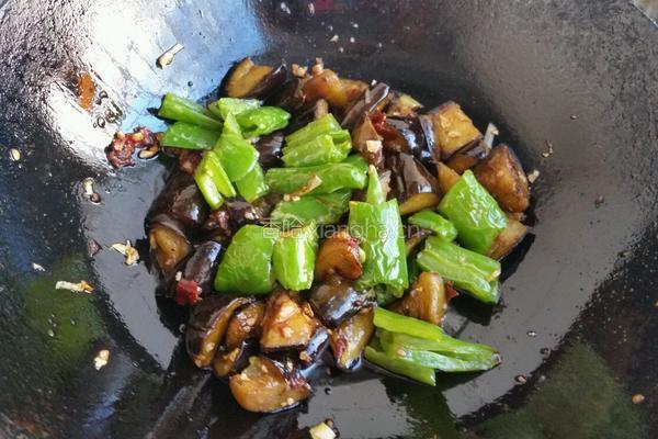 虎皮茄子的做法图解7