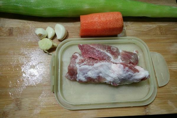咸肉青笋片的做法图解1