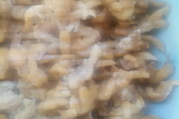 青椒土豆炒肉丝的做法图解4