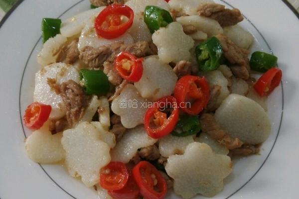 山药炒肉丝的做法图解12