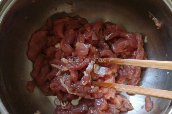 山药炒肉丝的做法图解5