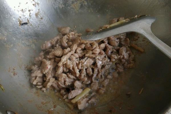 山药炒肉丝的做法图解8