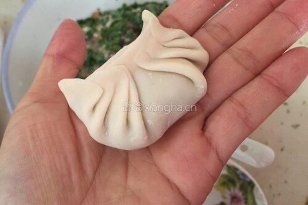 金汤香菜饺的做法图解8