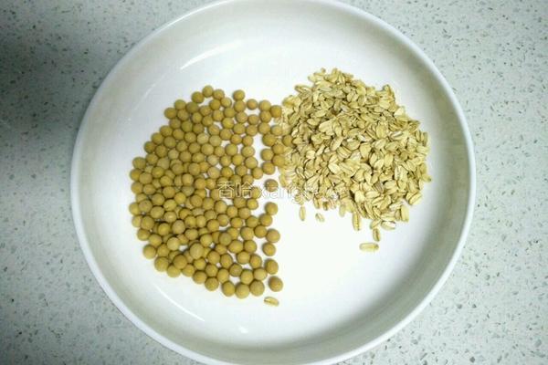 山药燕麦豆浆的做法图解1