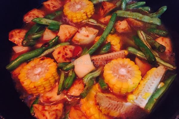 豆角土豆烀饼的做法图解12