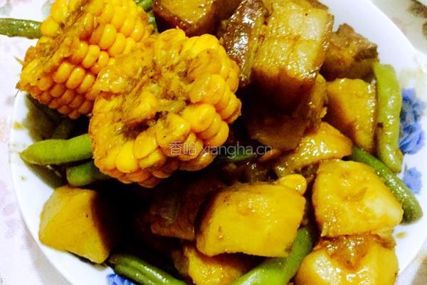 豆角土豆烀饼的做法图解15