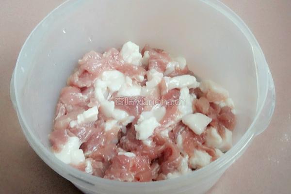 荷兰豆香菇肉片的做法图解3