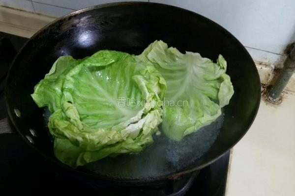 圆白菜酿肉的做法图解3