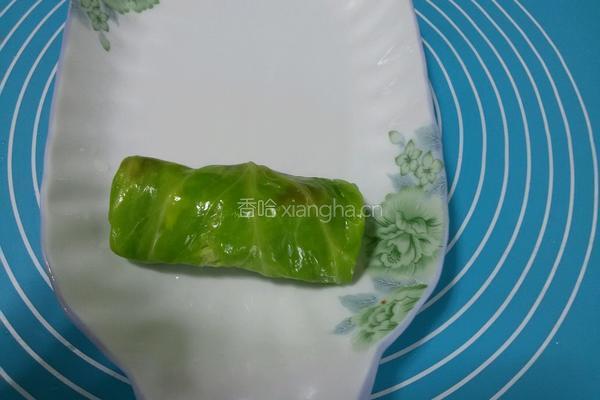 圆白菜酿肉的做法图解8