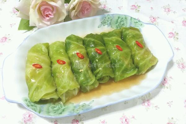 圆白菜酿肉的做法图解13