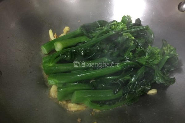 清炒芥兰的做法图解8